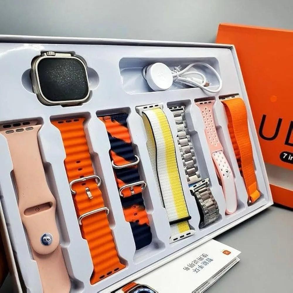 Smartwatch with Metal & Silicone Bands