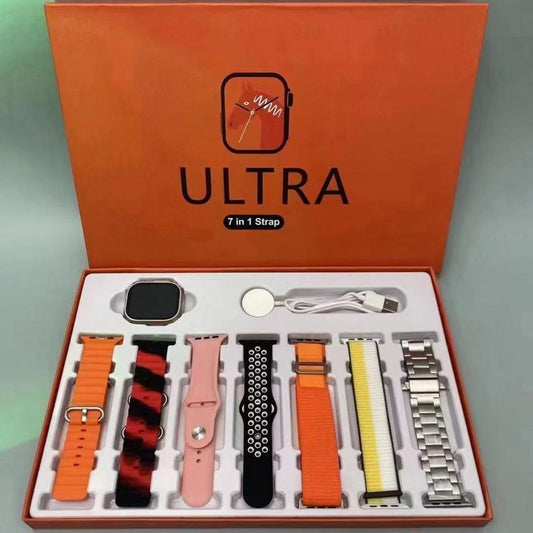 Smartwatch with Metal & Silicone Bands