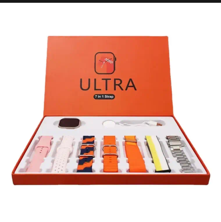 Ultra Smart Watch 7-in-1 Bundle