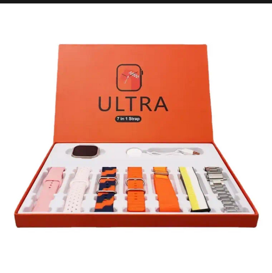 Ultra Smart Watch 7-in-1 Bundle